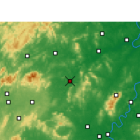 Nearby Forecast Locations - Shuangfeng - Map