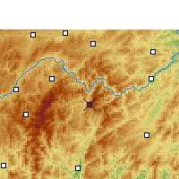 Nearby Forecast Locations - Jianhe - Map