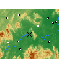 Nearby Forecast Locations - Qiyang - Map