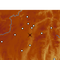 Nearby Forecast Locations - Huaxi - Map