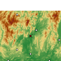 Nearby Forecast Locations - Rongshui - Map