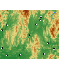 Nearby Forecast Locations - Yongfu - Map