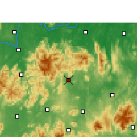 Nearby Forecast Locations - Xintian - Map