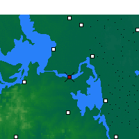 Nearby Forecast Locations - Jinhu - Map