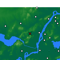 Nearby Forecast Locations - Hanshan - Map