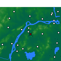 Nearby Forecast Locations - Jiangning - Map