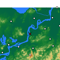 Nearby Forecast Locations - Tongling - Map