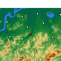 Nearby Forecast Locations - Jing Xian - Map