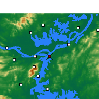 Nearby Forecast Locations - Hukou - Map
