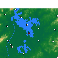 Nearby Forecast Locations - Kangshan - Map