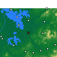 Nearby Forecast Locations - Yugan - Map