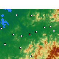 Nearby Forecast Locations - Yingtanzhen - Map