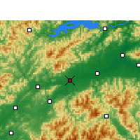 Nearby Forecast Locations - Quzhou - Map