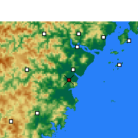 Nearby Forecast Locations - Pingyang - Map