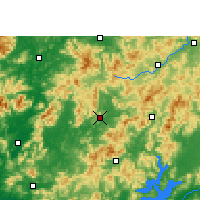 Nearby Forecast Locations - Wengyuan - Map