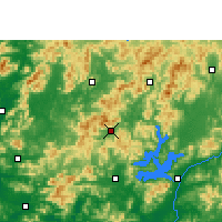 Nearby Forecast Locations - Xinfeng - Map