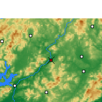 Nearby Forecast Locations - Longchuan - Map