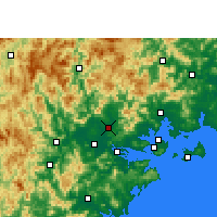 Nearby Forecast Locations - Changtai - Map