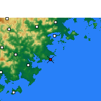 Nearby Forecast Locations - Chongwu - Map