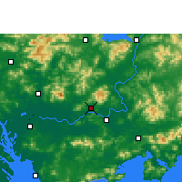 Nearby Forecast Locations - Boluo - Map