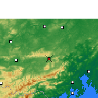 Nearby Forecast Locations - Shangsi - Map