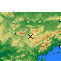 Nearby Forecast Locations - Banlan - Map