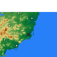 Nearby Forecast Locations - Wanning - Map