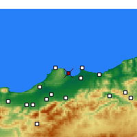 Nearby Forecast Locations - Alger-port - Map