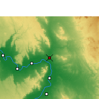 Nearby Forecast Locations - Qena - Map