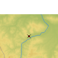 Nearby Forecast Locations - Moundou - Map