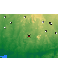 Nearby Forecast Locations - Ondo - Map