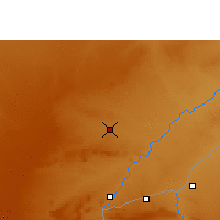 Nearby Forecast Locations - Seretse - Map