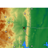 Nearby Forecast Locations - Big Bend - Map