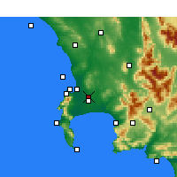 Nearby Forecast Locations - Norwood - Map