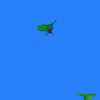 Nearby Forecast Locations - Saint Paul Island - Map