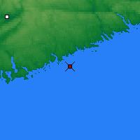Nearby Forecast Locations - Beaven Island - Map