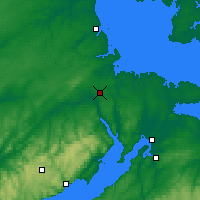 Nearby Forecast Locations - Moncton - Map