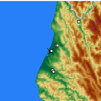 Nearby Forecast Locations - Eureka - Map