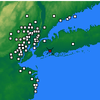 Nearby Forecast Locations - New York (JFK) - Map