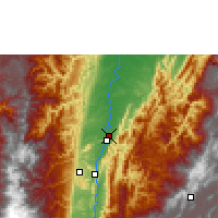 Nearby Forecast Locations - Palanquero - Map