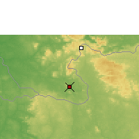 Nearby Forecast Locations - Sipaliwini - Map