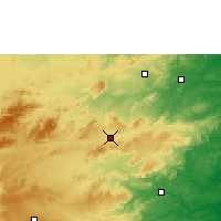 Nearby Forecast Locations - Caruaru - Map
