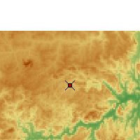 Nearby Forecast Locations - Pedra Azul - Map