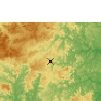 Nearby Forecast Locations - Teófilo Otoni - Map