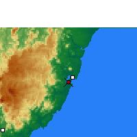 Nearby Forecast Locations - Vitória - Map