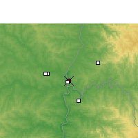 Nearby Forecast Locations - Foz do Iguaçu - Map