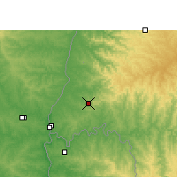 Nearby Forecast Locations - São Miguel do Iguaçu - Map