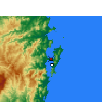 Nearby Forecast Locations - Florianópolis - Map