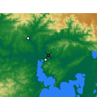 Nearby Forecast Locations - Canoas - Map