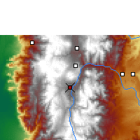 Nearby Forecast Locations - Riobamba - Map